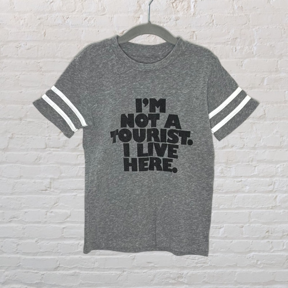 Tiny Whales 'I'm Not A Tourist' T-Shirt